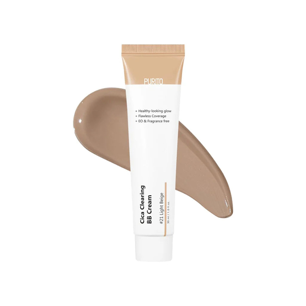 Crema BB Purito Cica Clearing #21 Beige Claro 30 ml