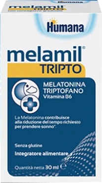 HUMANA MelaMil Tripto Druppels 30 ml Voedingssupplement voor slaap