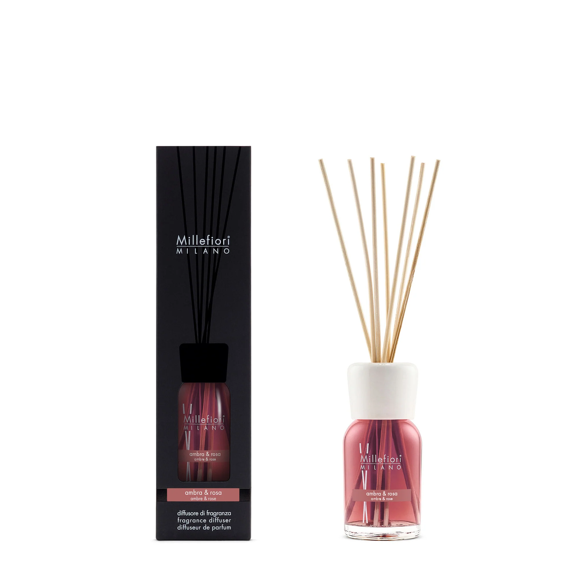Millefiori Milano Ambra & Rosa - Diffusore di Profumo