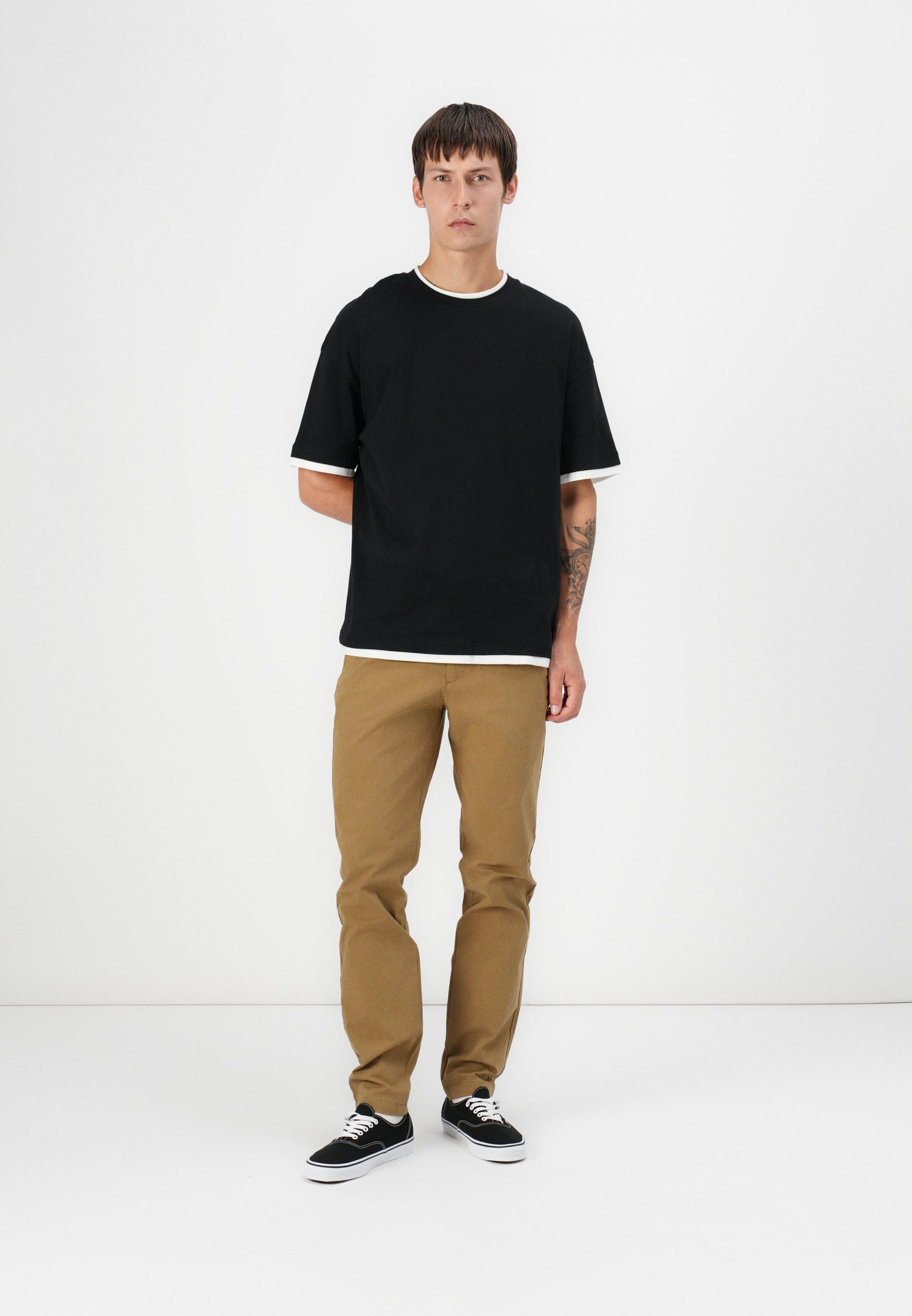 DOCKERS SMART FLEX TAPERED - Chinos - ermellino