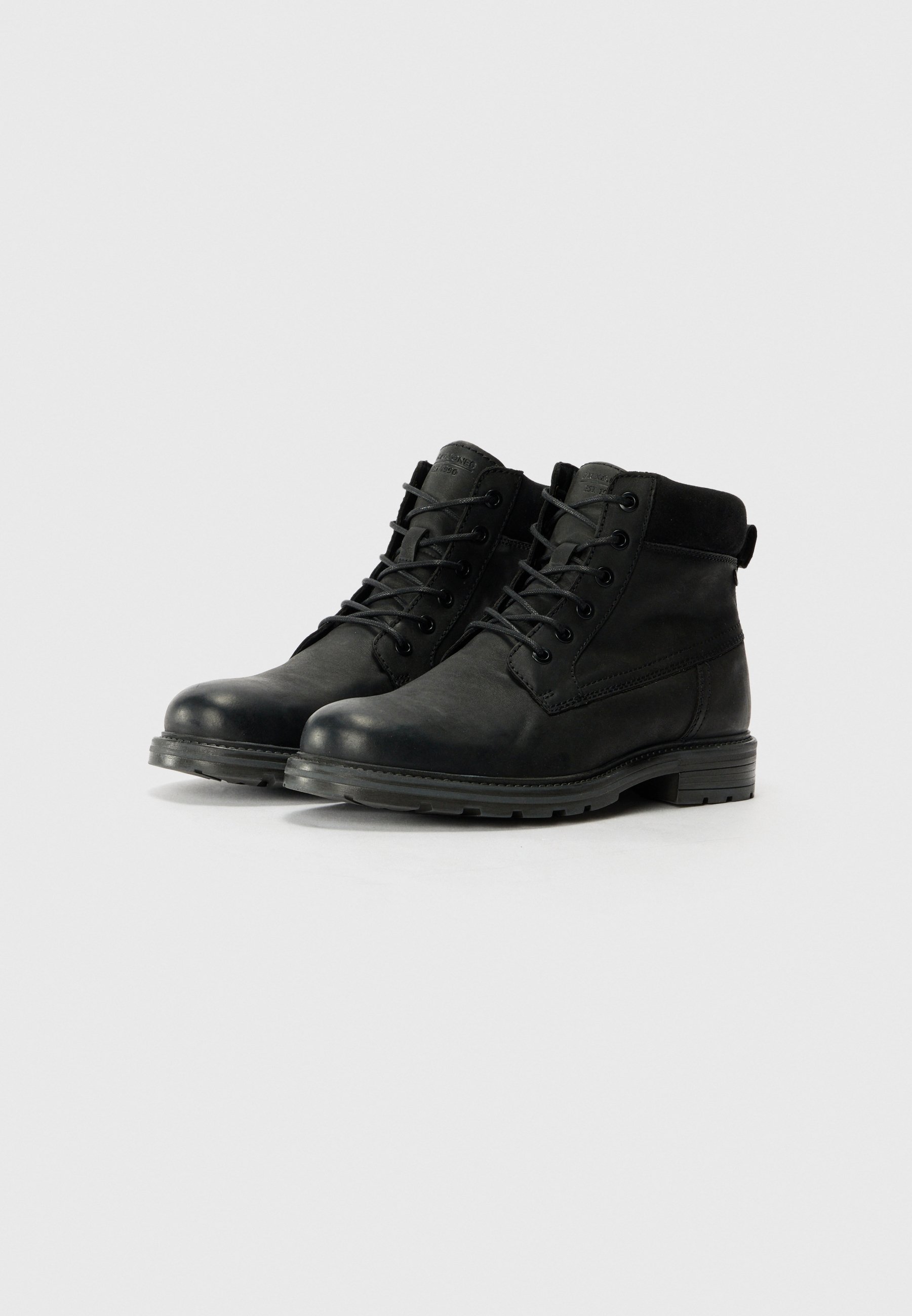 Jack & Jones JFWCRANFIELD - Stivaletti stringati - antracite