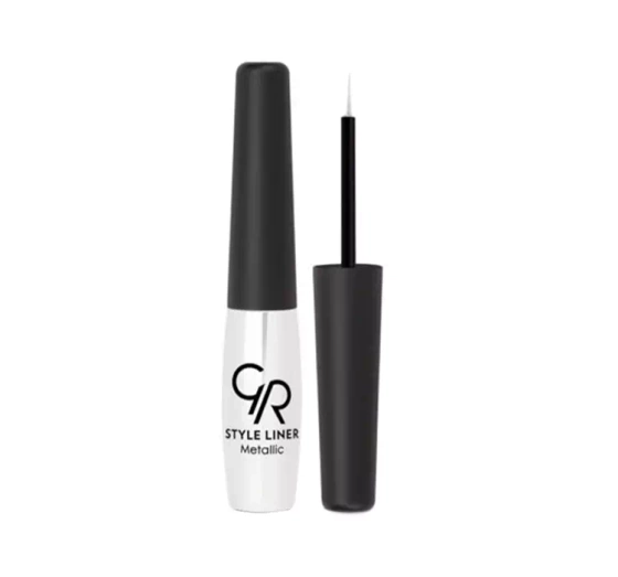 Golden Rose Style Liner metaliczny eyeliner w płynie 07 6,5 ml