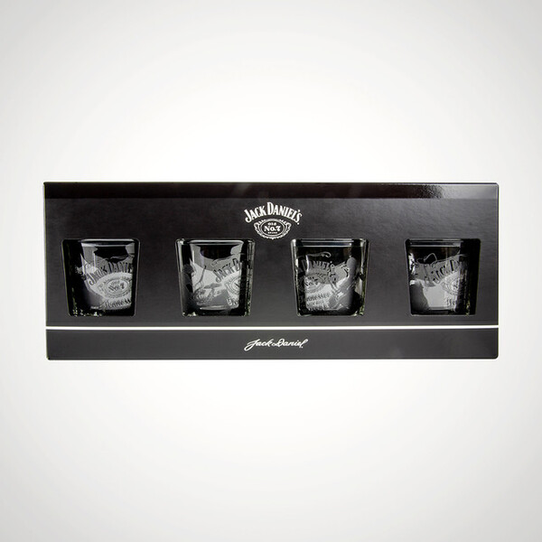 Jack Daniels Tumbler Pohár x 4