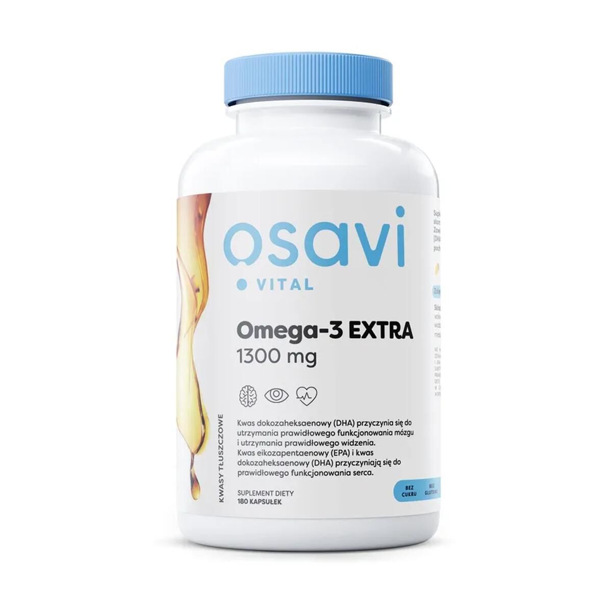 Osavi Omega-3 Extra 1300 mg citrom