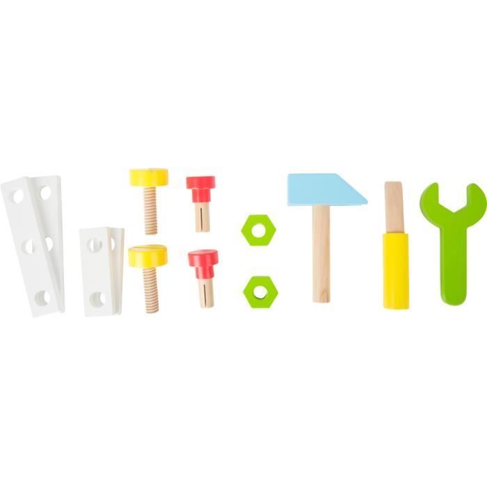 Wooden Tool Walker for Children 12 Months and Up - Unisex - White