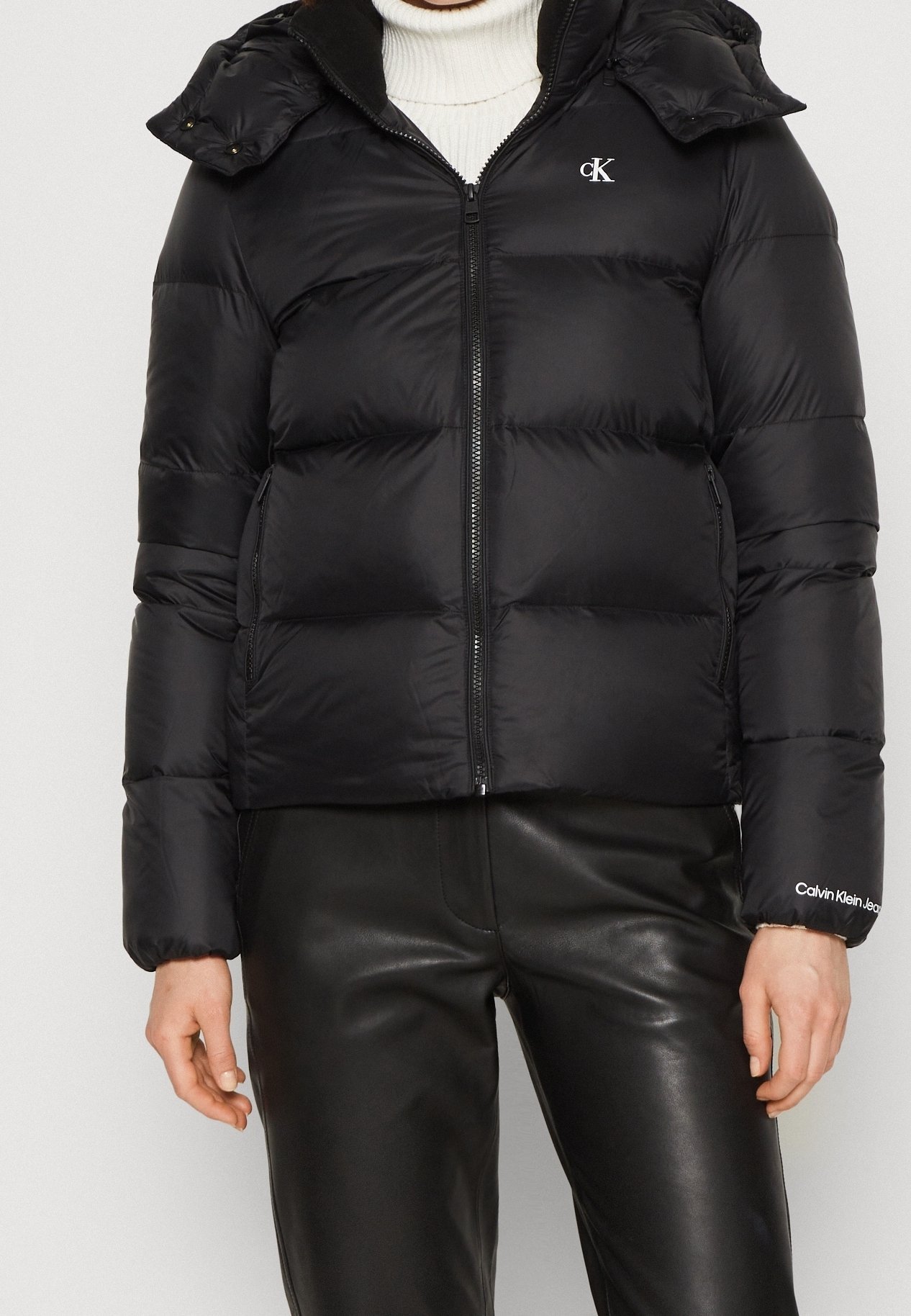Giacca imbottita Calvin Klein Jeans - nera