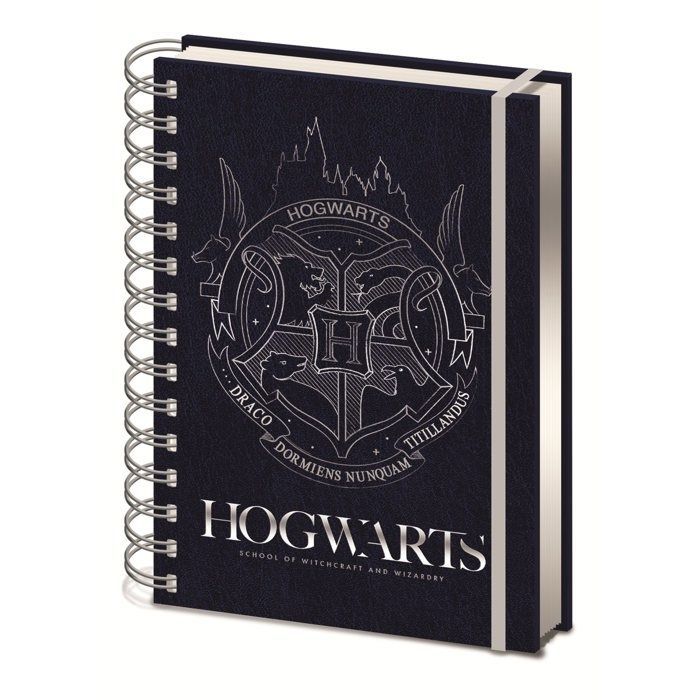 A5 Notebook - Harry Potter - Cobalt Steel - Hardcover - Unisex - Child