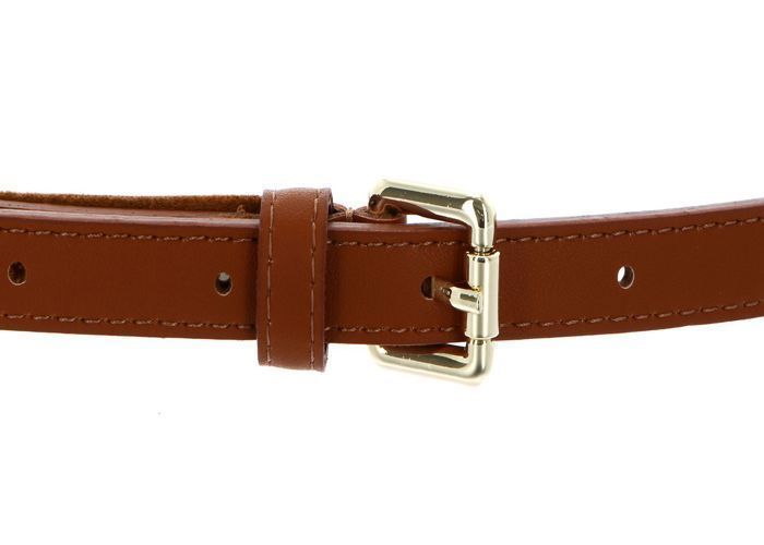 VALENTINO Bruin-beige riem voor dames - Emma Winterriem Cuoio / Oro 120398