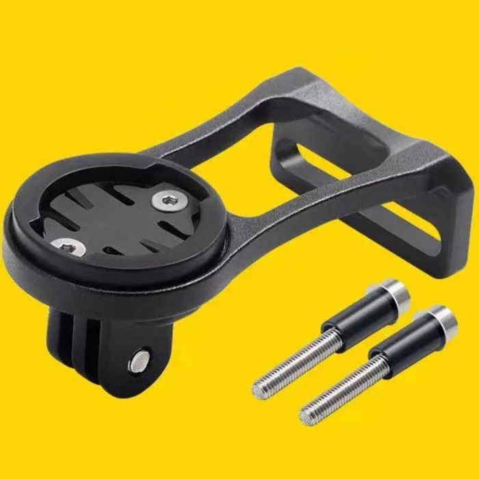 Support de compteur de vélo Garmin, support de coffre pour Garmin Edge 200, 500, 510, 800, 810, 1000, 1030 (noir/rouge)
