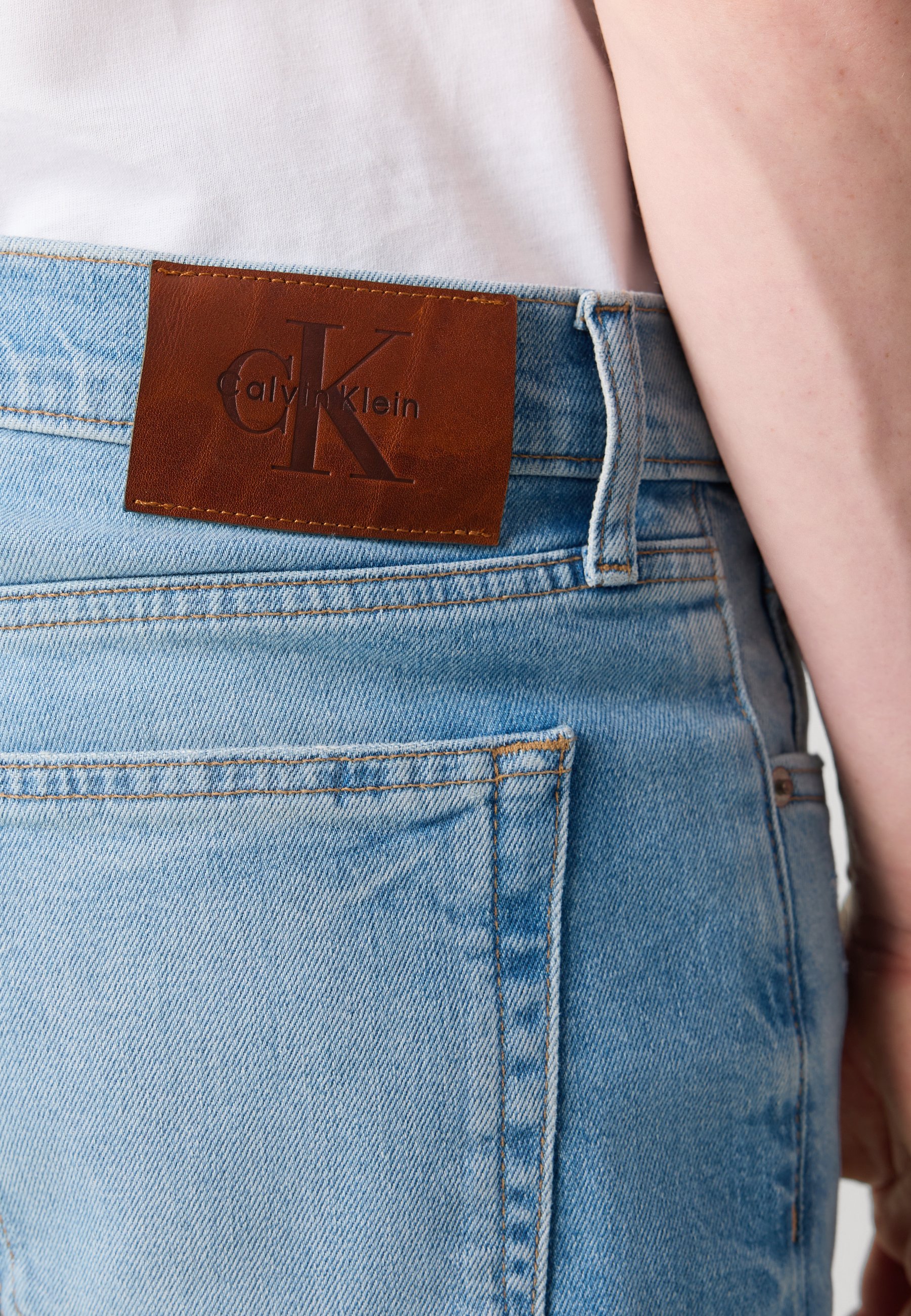Calvin Klein Jeans Slim fit jeans - pijlsteen