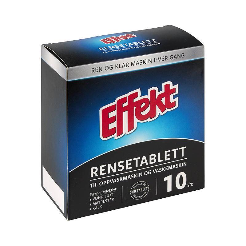 Effect Reinigungstabletten, 10er-Packung, für Geschirrspüler und Waschmaschinen
