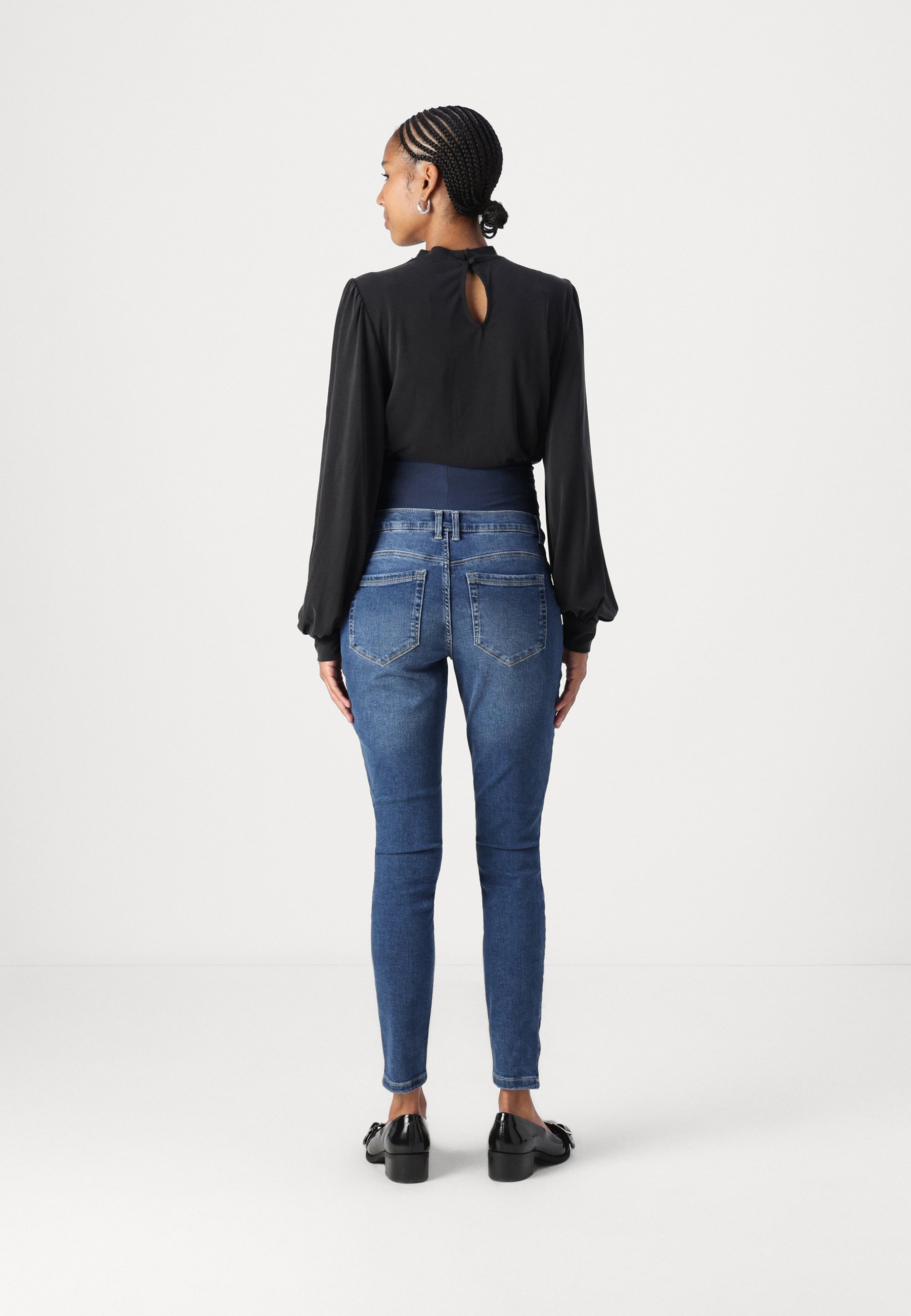 Jean skinny Vero Moda Maternity VMPOSH - Coupe skinny - Denim bleu moyen