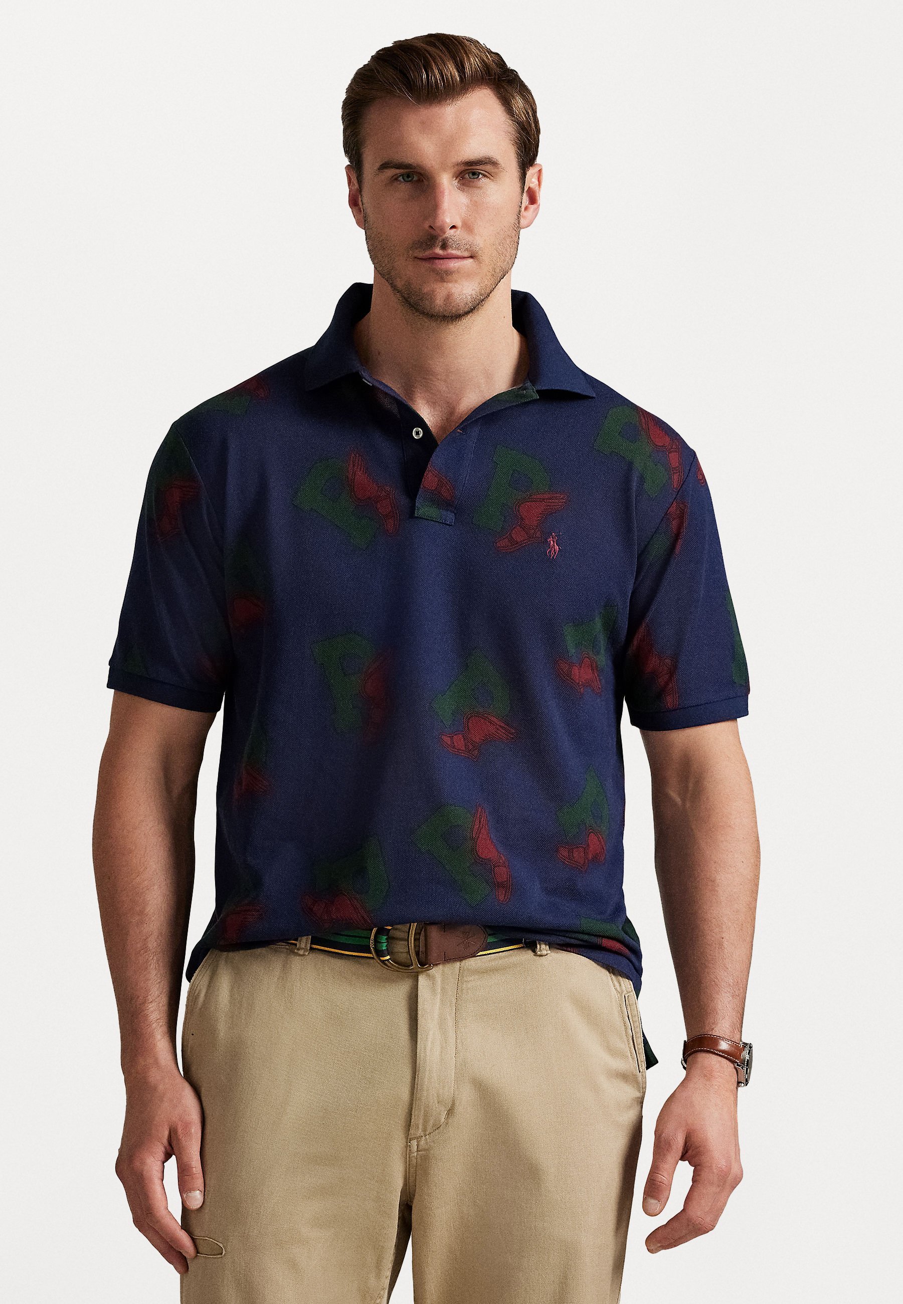 Polo Ralph Lauren Big & Tall P-WING MESH POLOSHIRT - Poloshirt - marineblauw