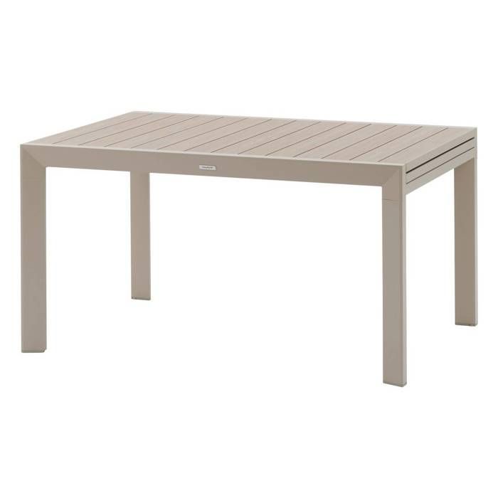 Mesa de jardín extensible y deslizante 