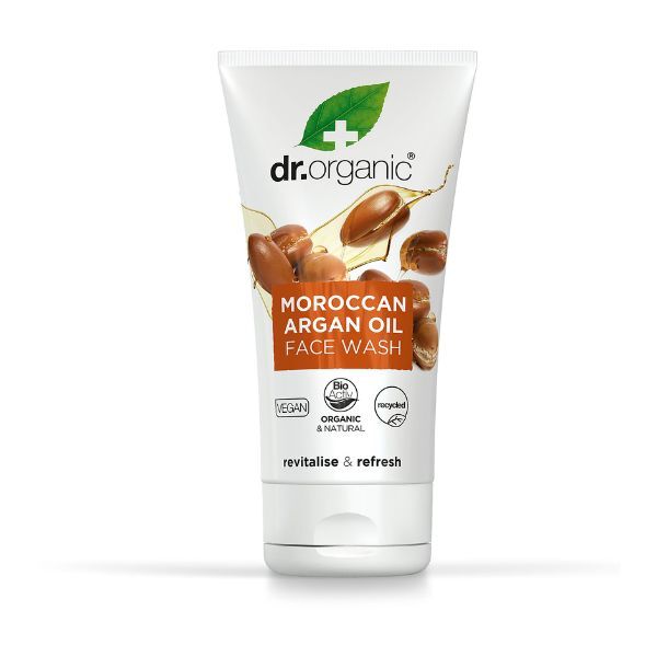 Dr. Organic Moroccan Argan Oil krēmveida sejas mazgāšanas līdzeklis 150ml