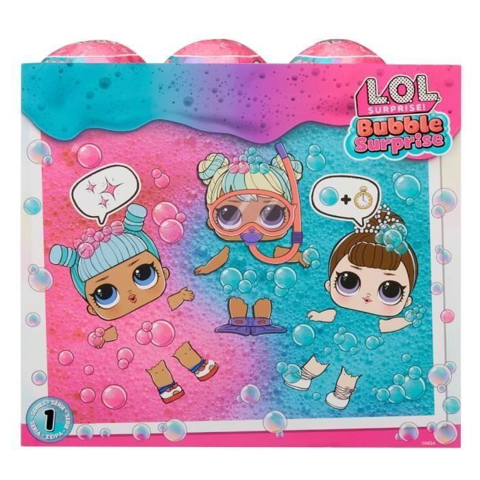 LOL Surprise Bubble Surprise pop met accessoires - Willekeurig - Wit - Unisex - Geschikt voor kinderen vanaf 4 jaar