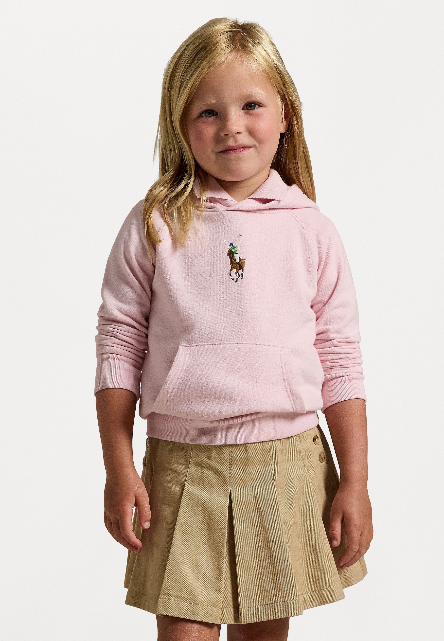 Polo Ralph Lauren BIG PONY FLEECE HOODIE - Hoodie - een vleugje roze