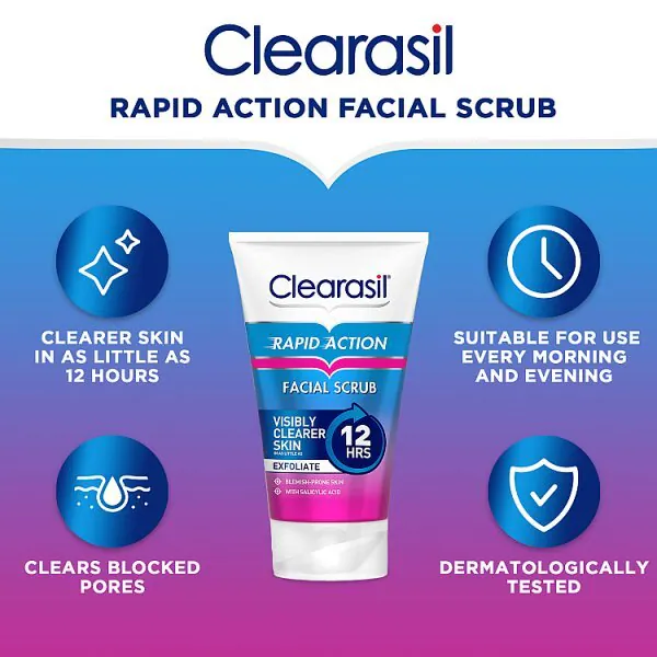 Clearasil Rychlý exfoliační peeling na akné 125ml