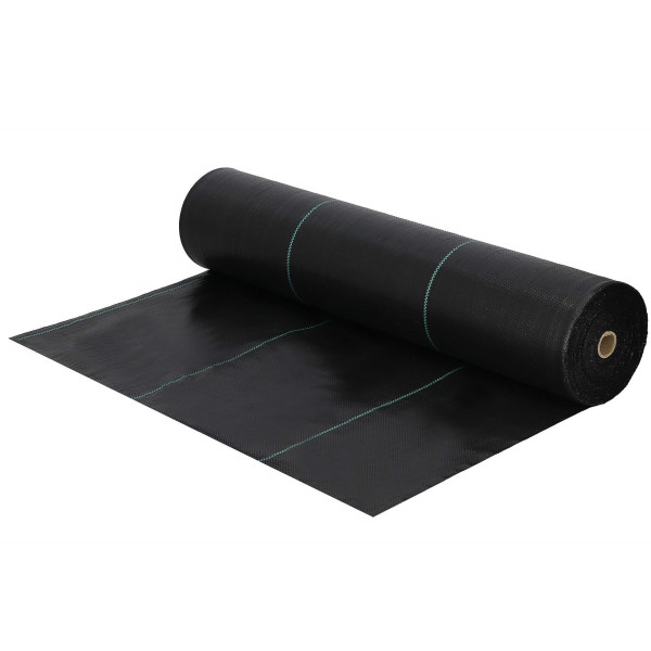 Agrowłóknina antychwastowa agrotkanina 70g 0,8x50 m   kotwy 50 szt.