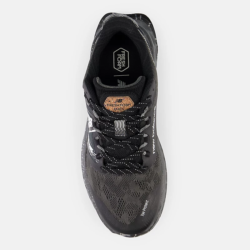 FRESH FOAM Garoé für Damen - schwarz mit schwarzem Rand und Meersalz