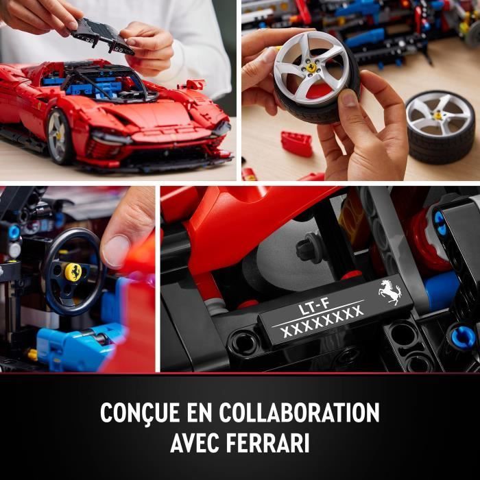 LEGO® Technic 42143 Ferrari Daytona SP3, Modellino auto, Kit di costruzione, Adulti