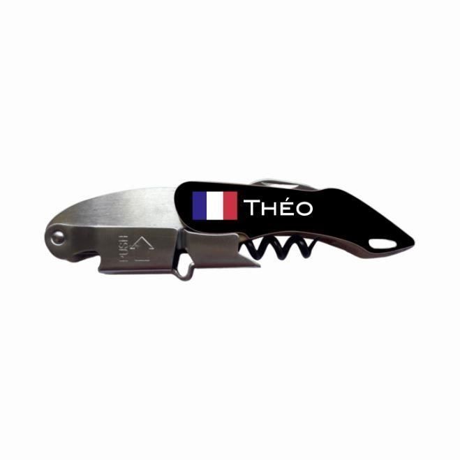 Tire bouchon original Mabouteille® - Tire bouchon Champagne/Vin personnalisable avec prenom, logo, message… [ Accessoire vin ]