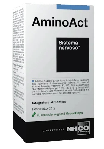 CHIESI PHARMACEUTICALS Aminoact Nhco Caps 70