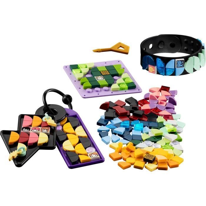 LEGO® DOTS - Hogwarts Accessory Set - Harry Potter - 4 customizable stands - 225 decorated tiles