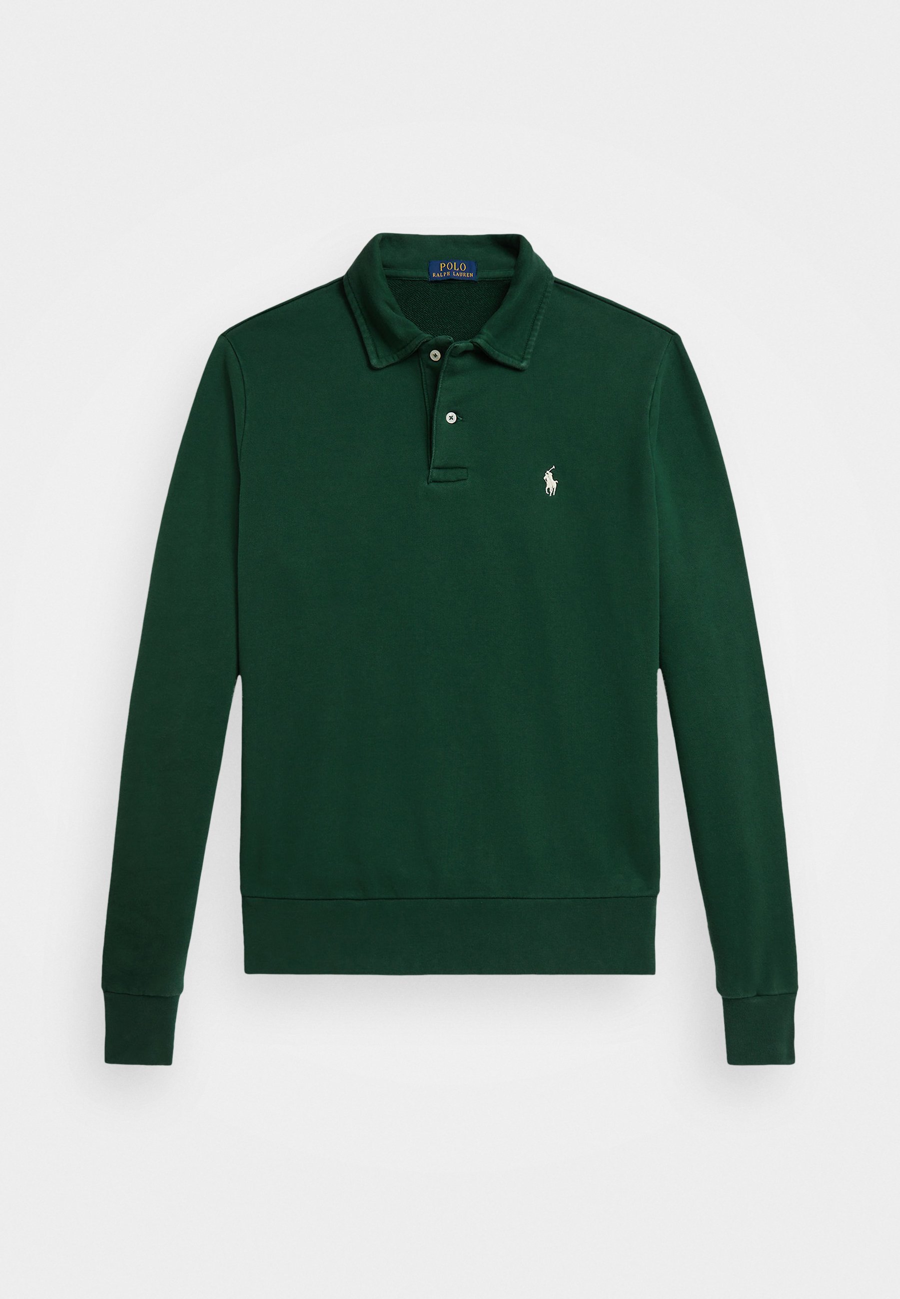 Polo Ralph Lauren sweatshirt met luskraag - Sweatshirt - vintage dennenhout