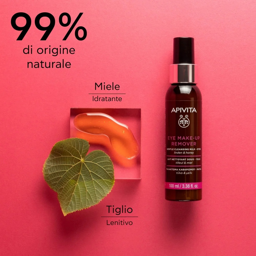APIVITA Apivita Oogmake-up Remover 100 ml / 20 milde reinigingsmelkjes