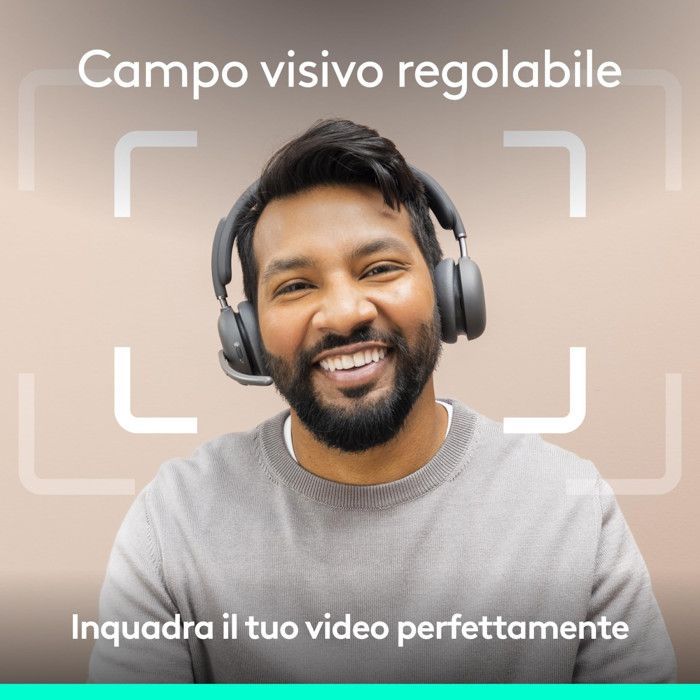 4K Webcam - LOGITECH - BRIO 4K - 13 MP - USB-C - Autofocus