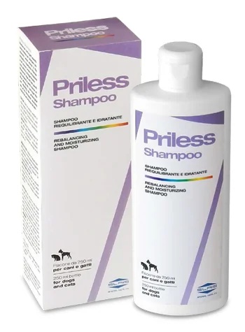 El champú SLAIS Priless de 250 ml limpia suavemente.