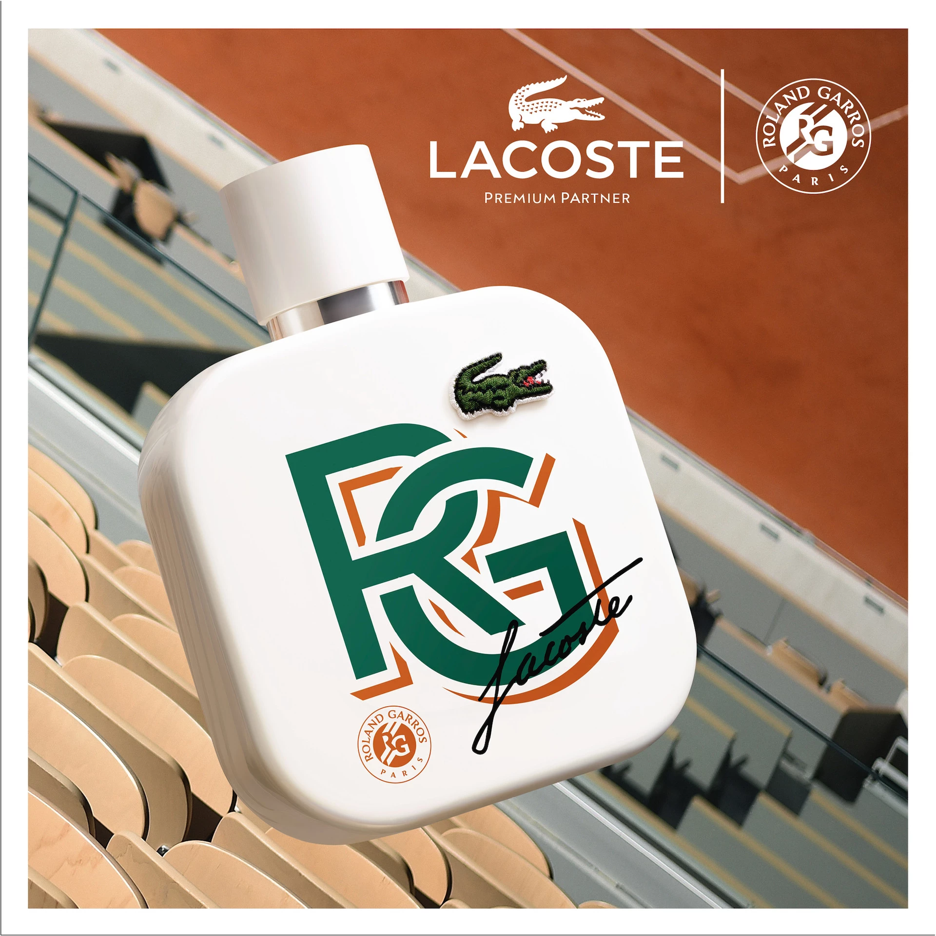 L.12.12 Roland Garros EdP 100 ml - Lacoste