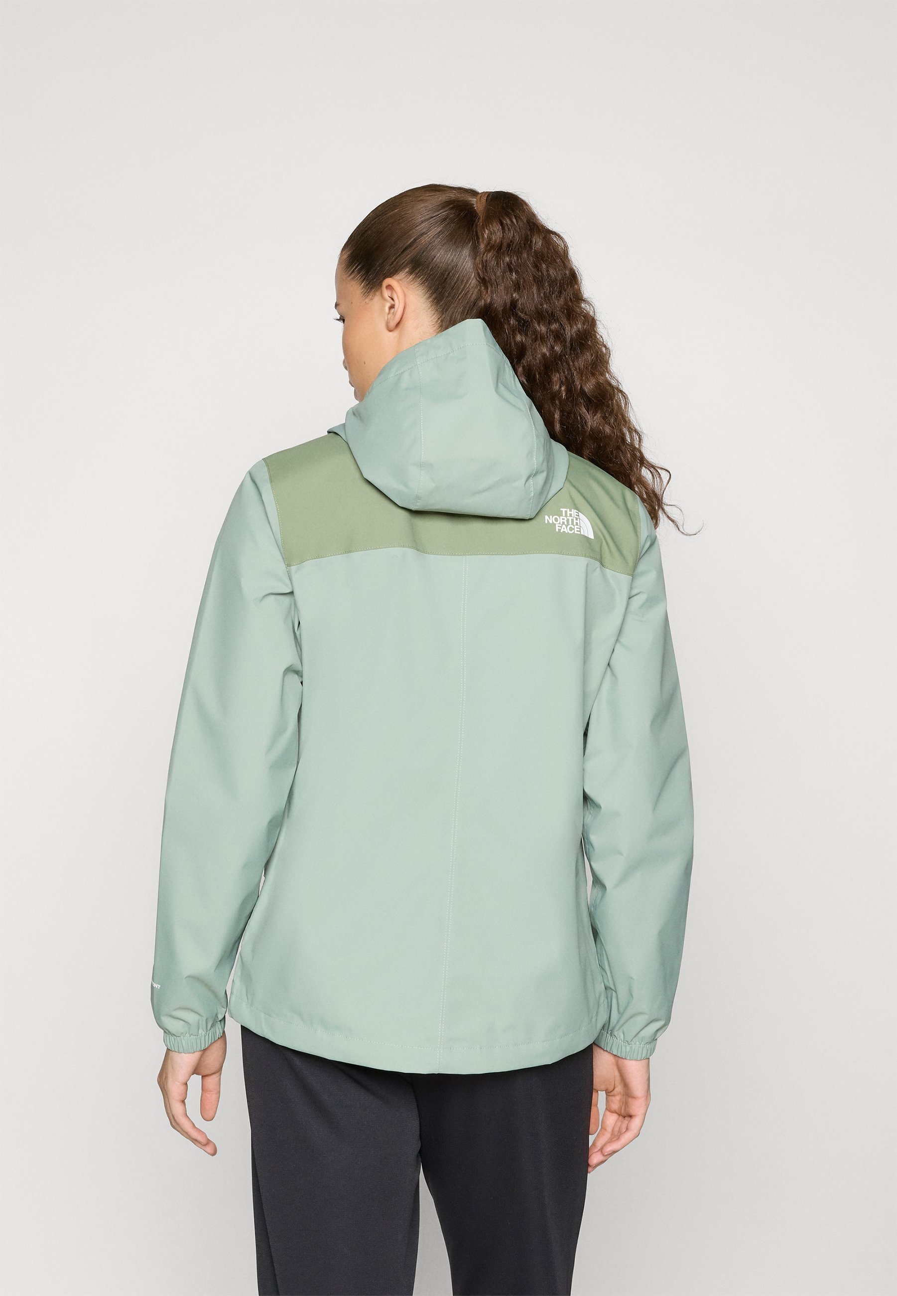 The North Face W ANTORA REGENJACKET - Waterdichte jas - leisteenmos/schorsmist
