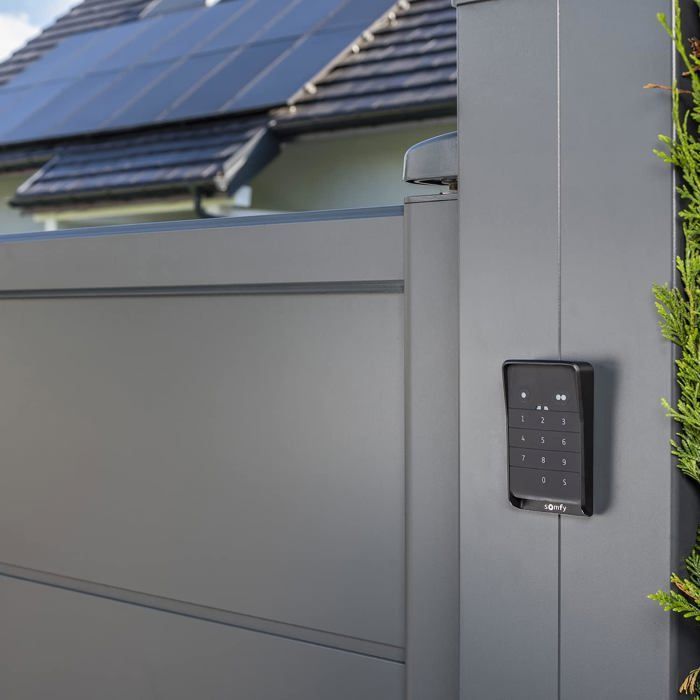 Motorisation portail battant - SOMFY - Exavia Star - Vantaux jusqu'à 2,5m - Détection d'obstacles - Kit complet