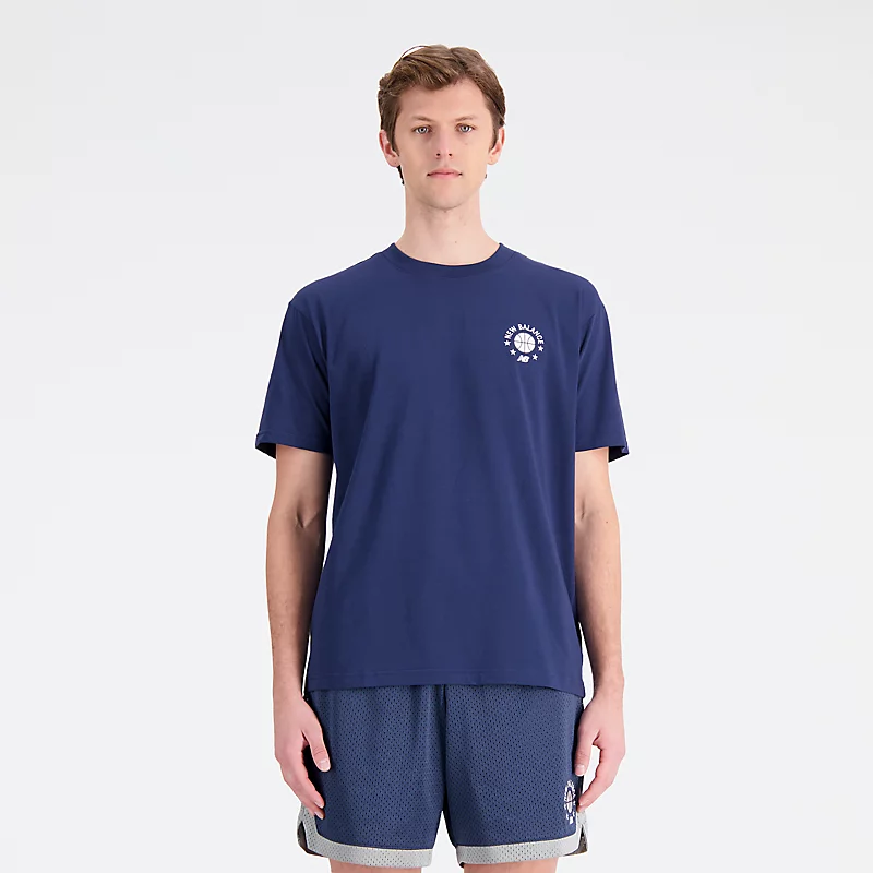 Koszulka męska Hoops Essentials - OBS NAVY