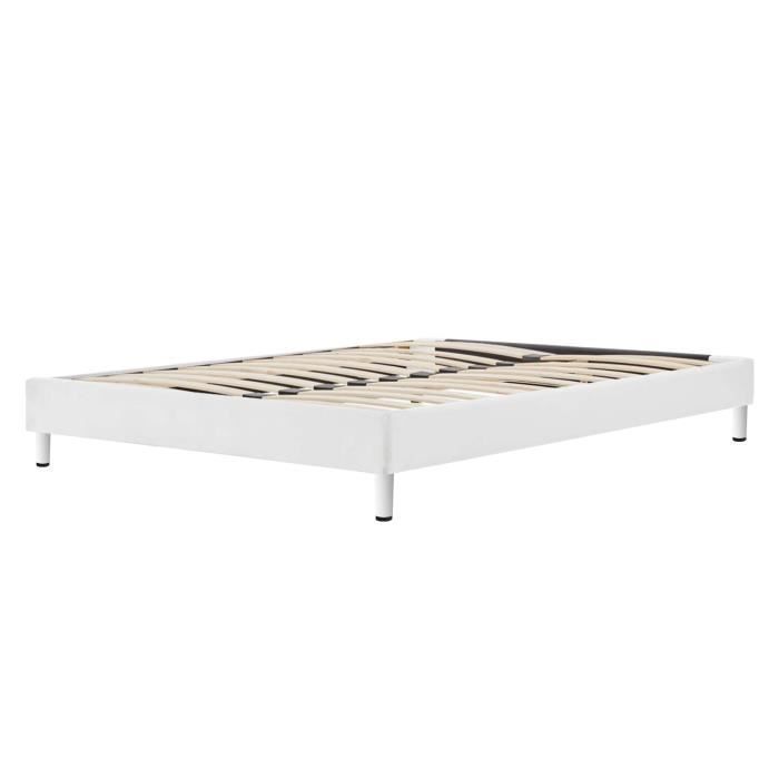 140x190cm Mattress and Bed Base Set - Frixovel 140x190 Bed with Bed Base and Mattress - 140x190x26 Mattress - 140x190 Upholstered Bed Base