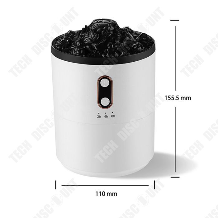 Humidificador - DESCUENTO TECNOLÓGICO - Llama TD® - Aromaterapia - Purificación del aire - Temporizador