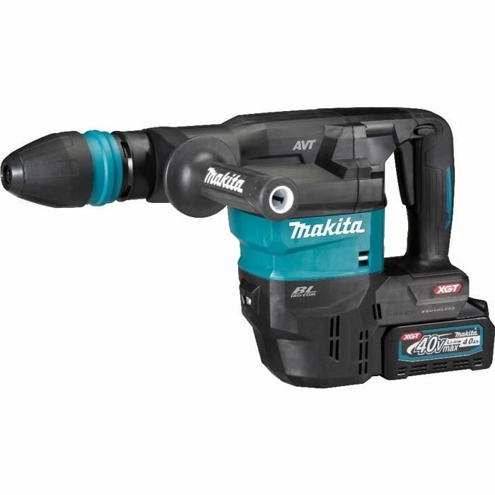 Martello demolitore Makita 36V con 2 batterie BL4040 + caricabatterie DC40RA - HM001GM201