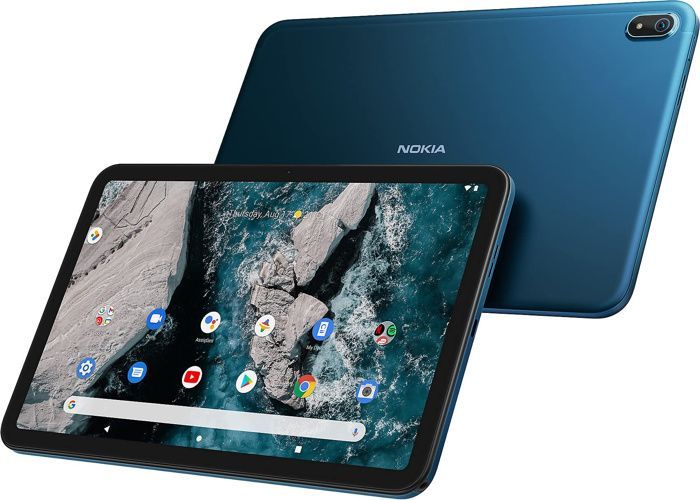 Tablet - Nokia T20 LTE/4G - 64 GB - Android 11 - 10,4 pollici - Blu traslucido