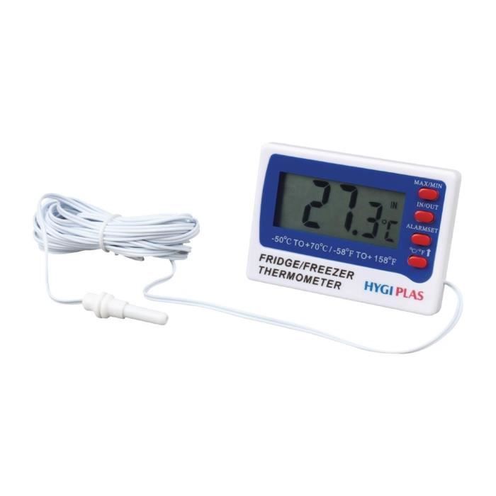 Hygiplas Digital Thermometer for Freezer and Refrigerator