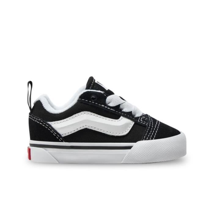 Scarpe per neonati e bambini piccoli - VANS - Knu Skool VN000D0K6BT - Nero - Pelle/Tessuto - Lacci