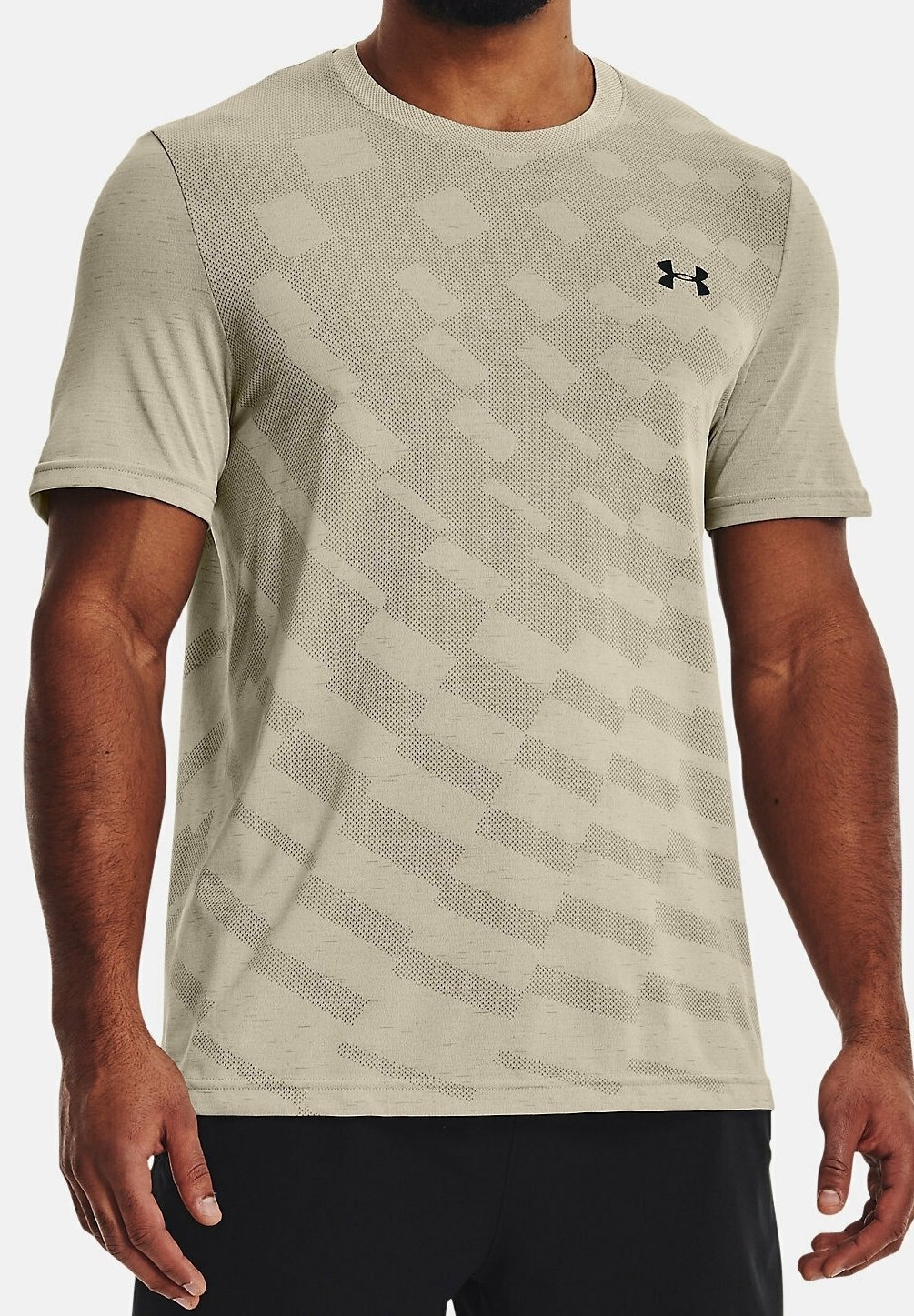 T-shirt Under Armour con stampa - marrone