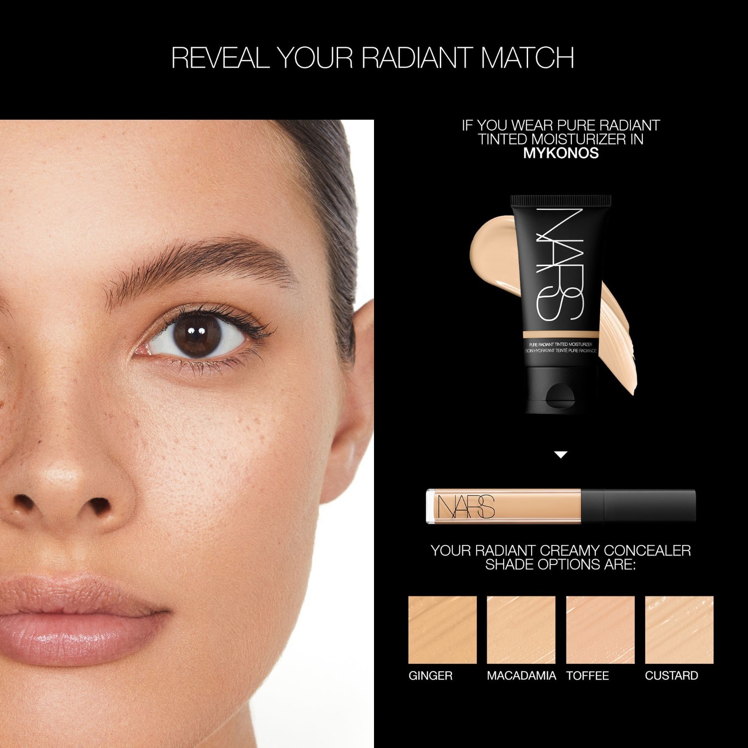 NARS Pure Radiant tonējošais mitrinātājs SPF 30 - 50 ml