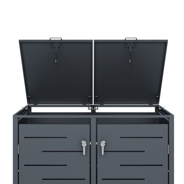 Double bin storage unit (2 x 240L)