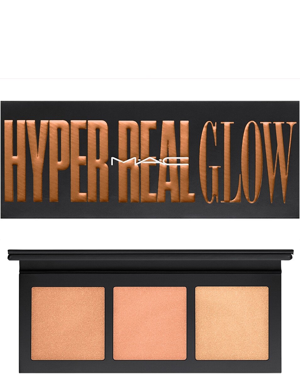 M.A.C HYPER REAL GLOW PALETTE HIGHLIGHTING PALET - OOGSCHADUW - PERFECT EGALE GLANS