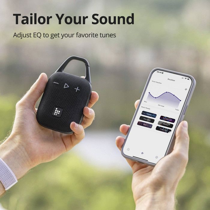 Enceinte Portable Bluetooth - TRONSMART - Mirtune H1 - IPX7 Étanche - 20 Heures - Son Puissant