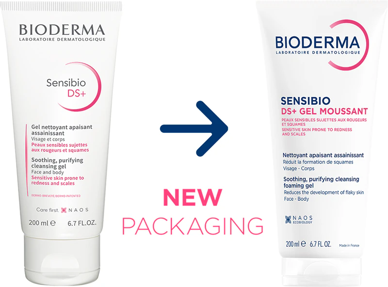 Bioderma Sensibio DS+ Gel Moussant gel de limpeza para pele sensível