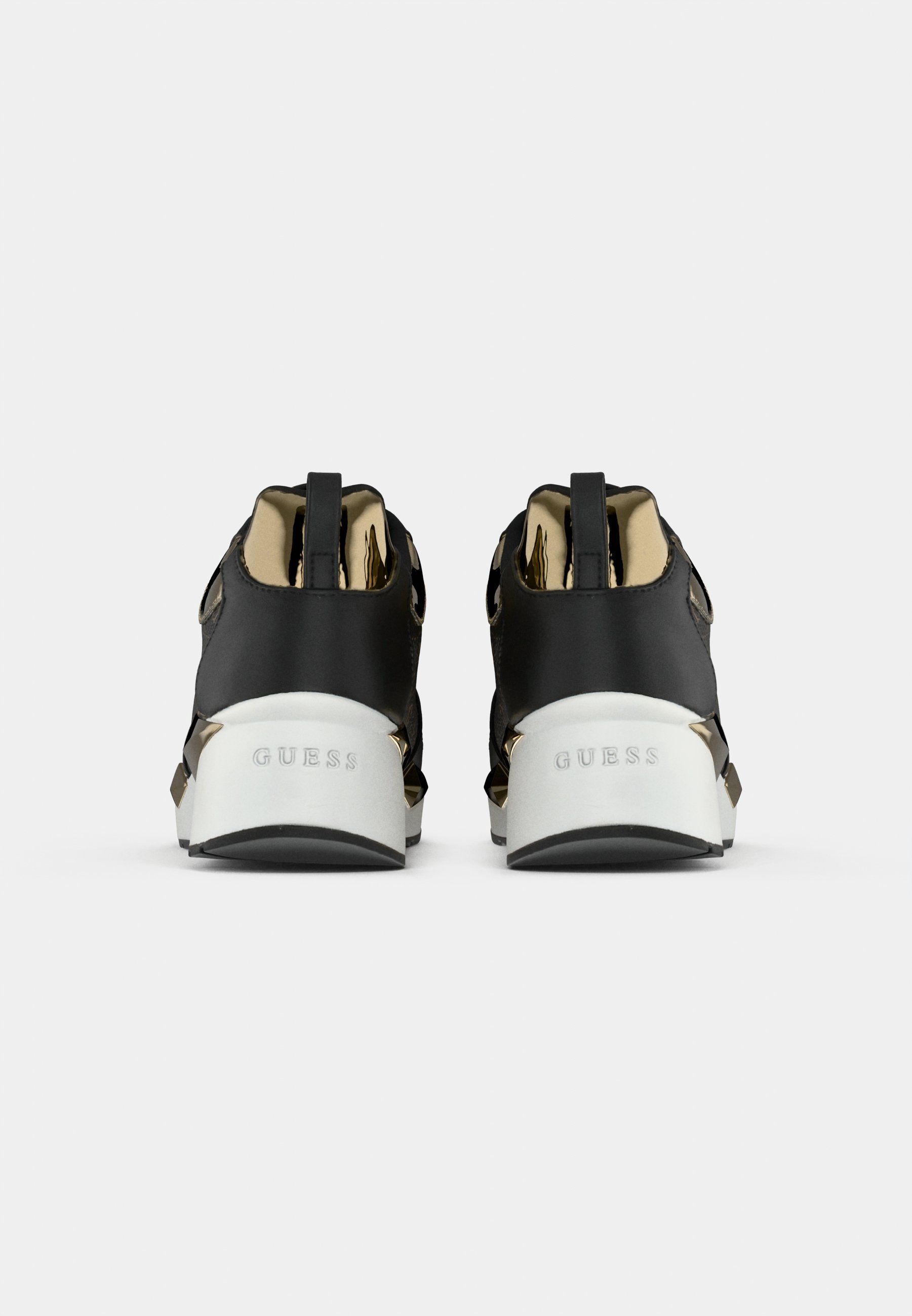 Guess TALLYN - Sneaker - braun/schwarz