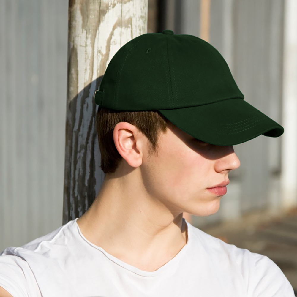 Flache Kappe/Visier aus 100 % Premium-Baumwolle